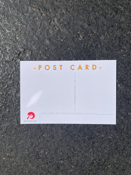 El Paso Streetcar Post Card