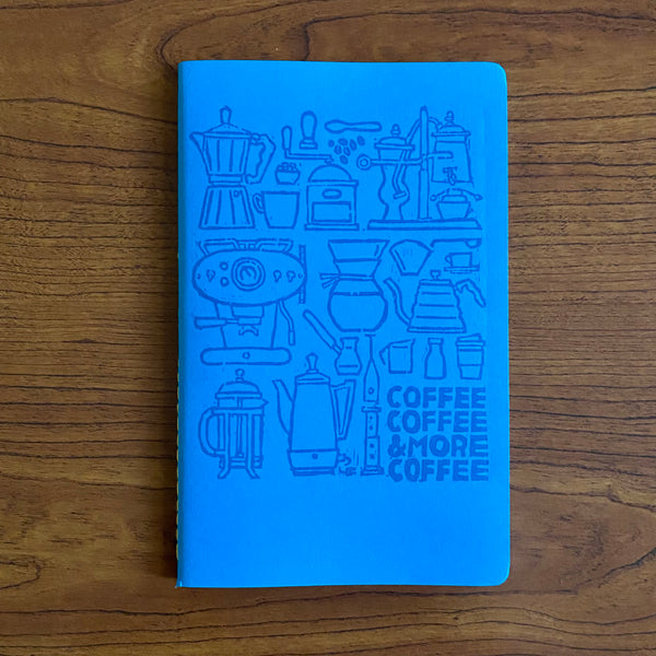 Coffee Coffee & More Coffee Hand Crafted Journals