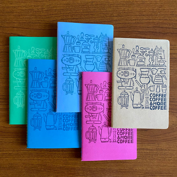 Coffee Coffee & More Coffee Hand Crafted Journals