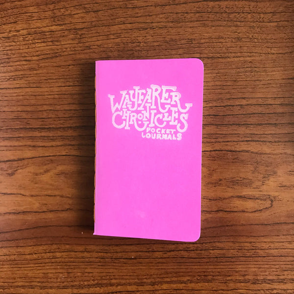 Playful Wayfarer Chronicles, Hand Crafted Pocket Journals