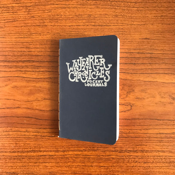 Playful Wayfarer Chronicles, Hand Crafted Pocket Journals