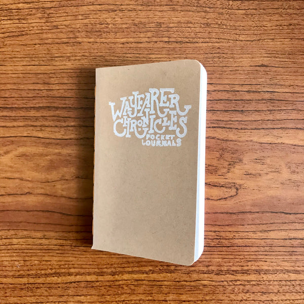 Playful Wayfarer Chronicles, Hand Crafted Pocket Journals