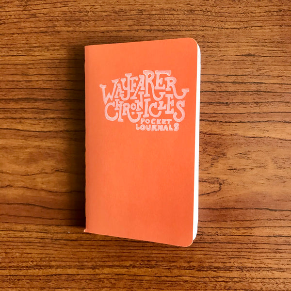 Playful Wayfarer Chronicles, Hand Crafted Pocket Journals