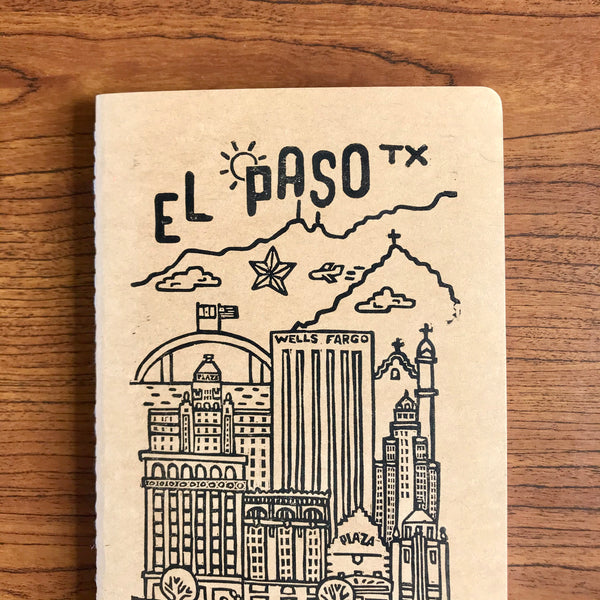 El Paso Texas Hand Crafted Journal