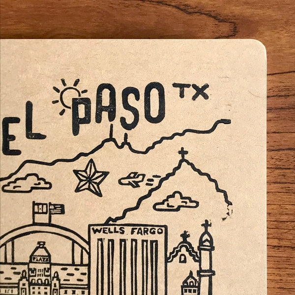 El Paso Texas Hand Crafted Journal