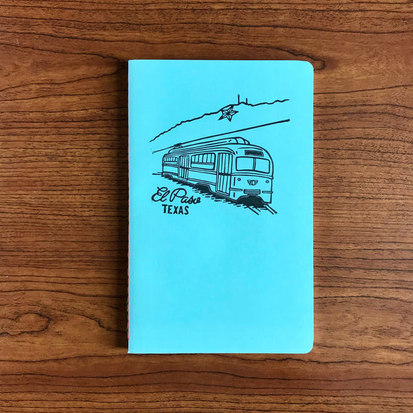 El Paso Streetcar Hand Crafted Journal