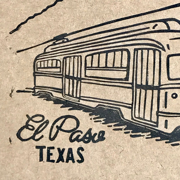 El Paso Streetcar Hand Crafted Journal