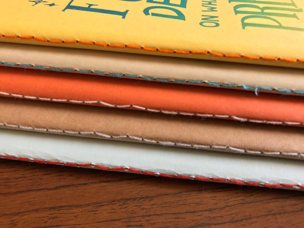 The Future Depends on What We Do in the Present, Hand Crafted Journals