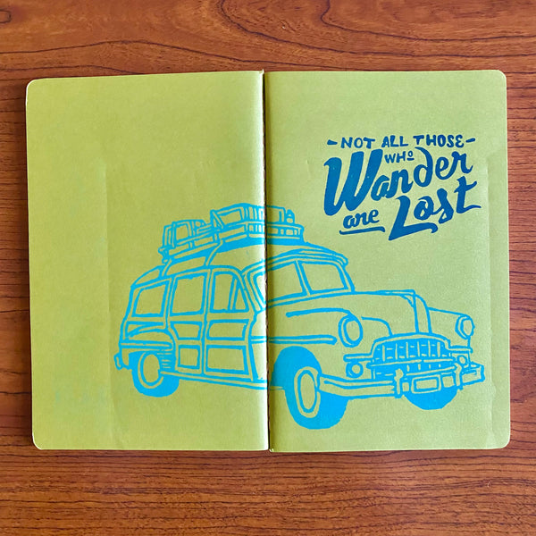 Not All Those Who Wander Are Lost, Hand Crafted Journals