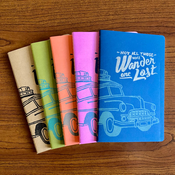 Not All Those Who Wander Are Lost, Hand Crafted Journals