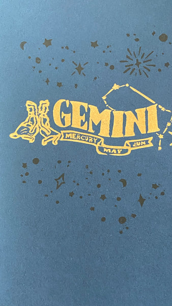 Gemini Zodiac Sign Journal