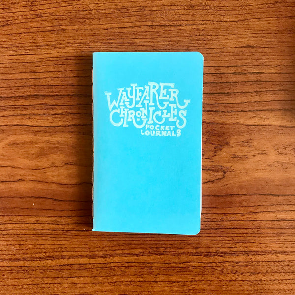 Playful Wayfarer Chronicles, Hand Crafted Pocket Journals