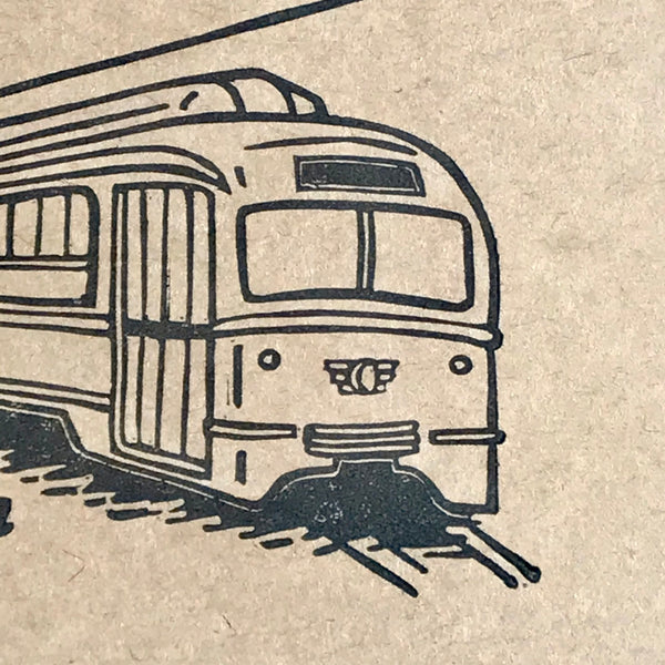 El Paso Streetcar Hand Crafted Journal