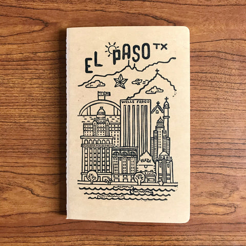 El Paso Texas Hand Crafted Journal